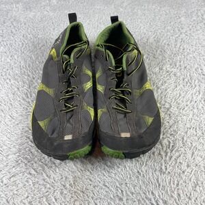 Merrell Road Glove Mens 9.5 Barefoot Running Shoes Black Lime Zest J38395 Vibram